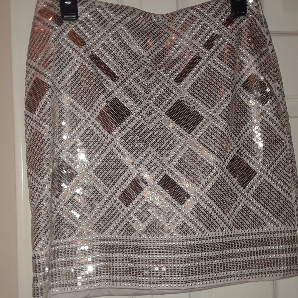WHBM Sequin Skirt